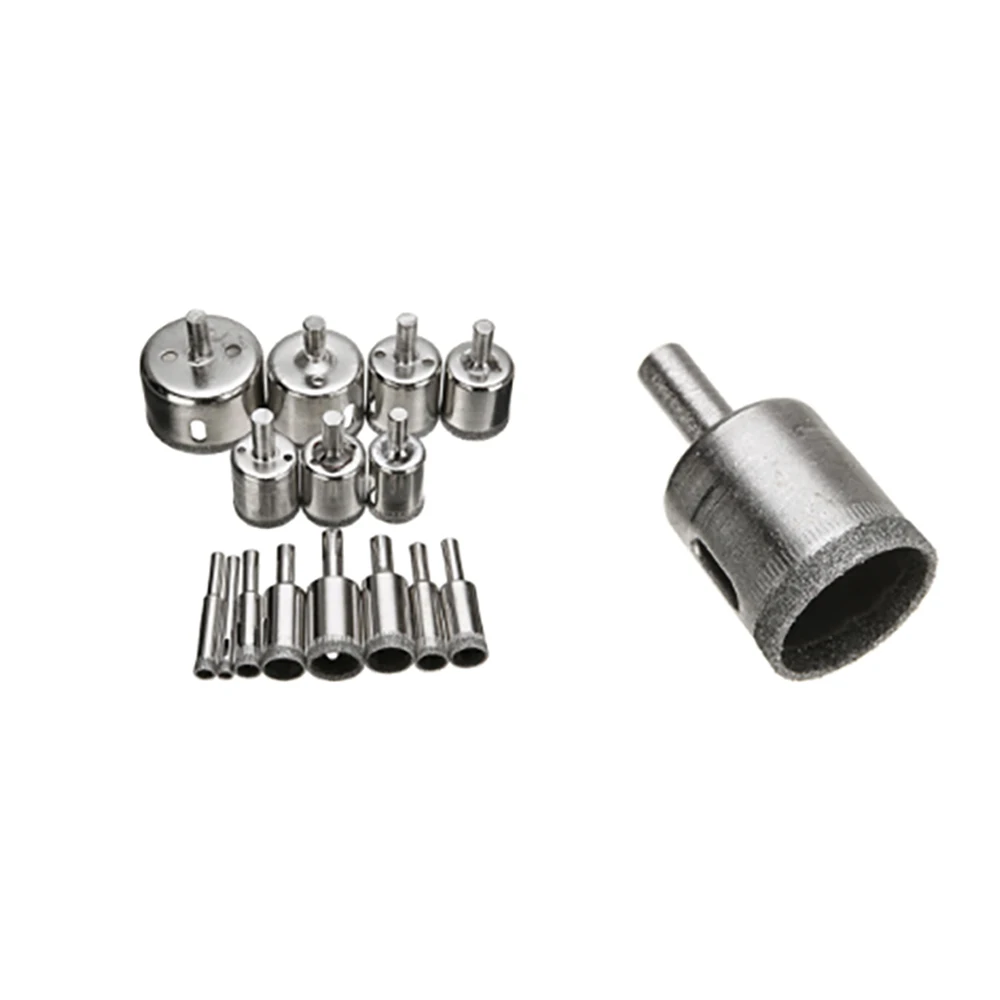 Кольцевая пила диаманта сверло инструмент 6 50 мм Керамика фарфор Стекло Мрамор 15