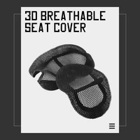 motorcycle seat cushion cover net 3d mesh protector insulation cushion cover heat shield cover for kawasaki ninja 400 ex 400