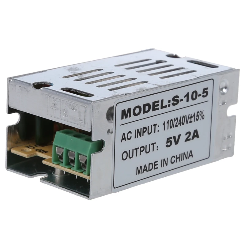 Качество AC 110 240V к DC 5V импульсный источник питания конвертер SA10 05|Трансформаторы