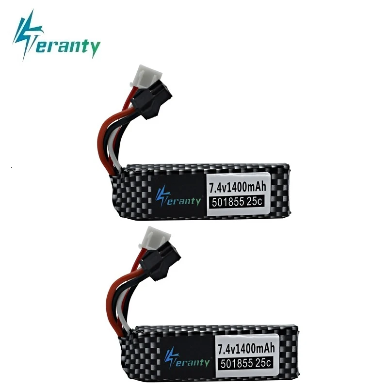7 4 v Lipo батарея для водяного пистолета 2S V 1400mAh 501855 мини страйкбола BB Воздушный