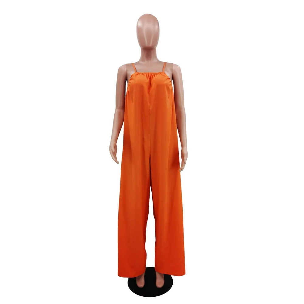 

Pzhk Women Rompers 2020 Summer New Ladies Casual Clothes Loose Linen Jumpsuit Sleeveless Backless Playsuit Trousers Overalls
