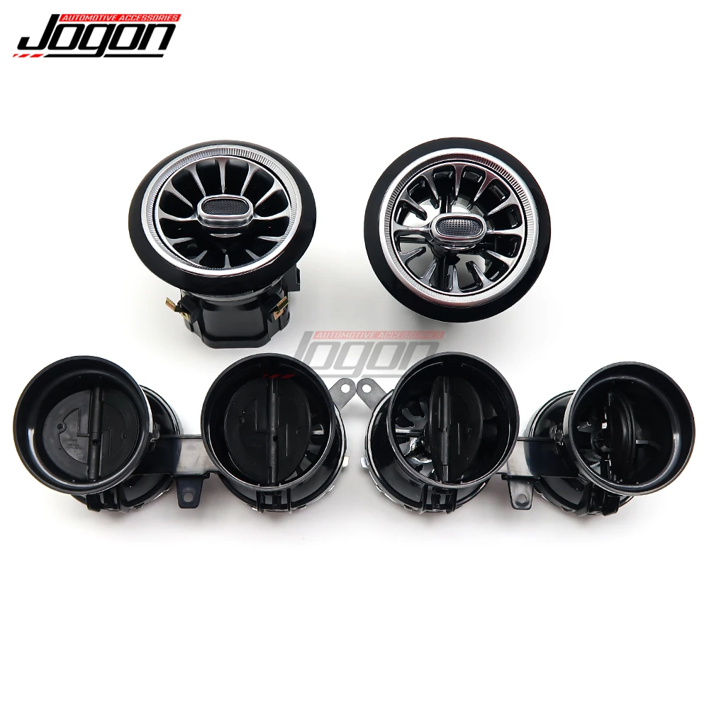 Передняя панель приборов консоли с системой кондиционирования воздуха и воздушным вентиляционным отверстием Turbo Trim Atmosphere Ambient Light для Mercedes Benz E Class W213 2017+