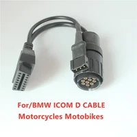 acheheng car cables for bmw icom interface i com d for motorcycle diagnositc main cable motorcycles accessories 10pin cable