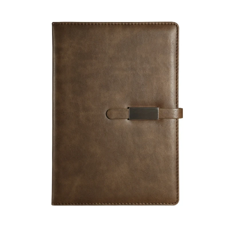 

PU Leather A5 B5 Journal Notebook Lined Paper Daily Planner Notepad with Buckle