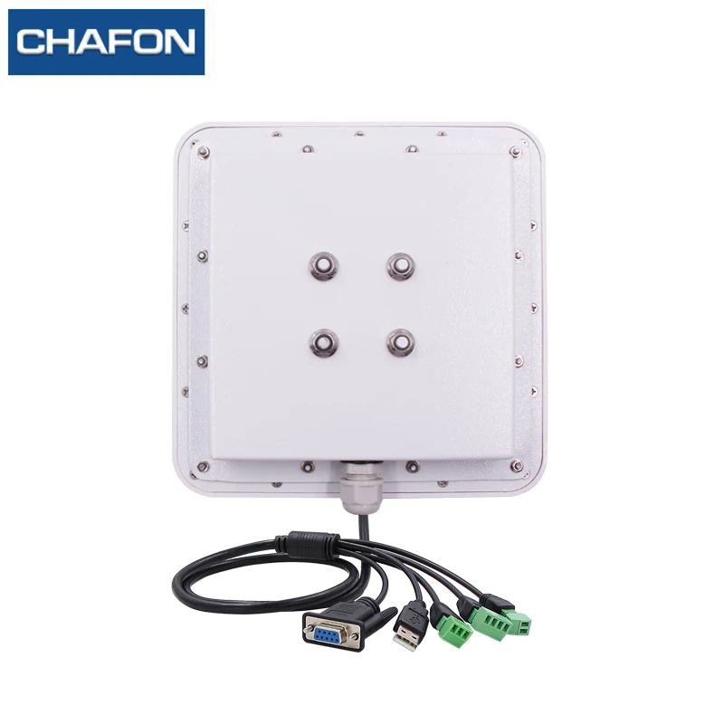CHAFON 7 м небольшой интегрированный считыватель uhf rfid USB RS232 WG26 реле IP66 Встроенная 6dbi Антенна SDK для управления парковкой автомобиля