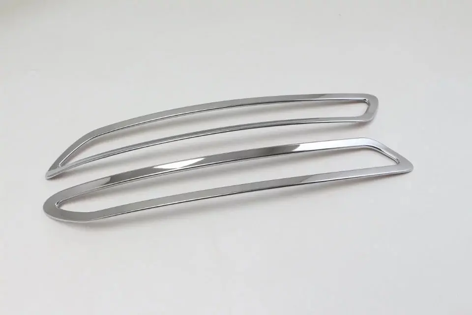

For Hyundai Verna 2016 2PCS ABS Chrome Car Rear Headlight Fog Lamp Trim Cover Car Styling Accessories