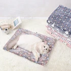 Мягкая милая фотография зимняя теплая кровать для кошек и собак коврик с принтом спальный матрас для маленьких средних и больших собак флисовые товары для домашних животных