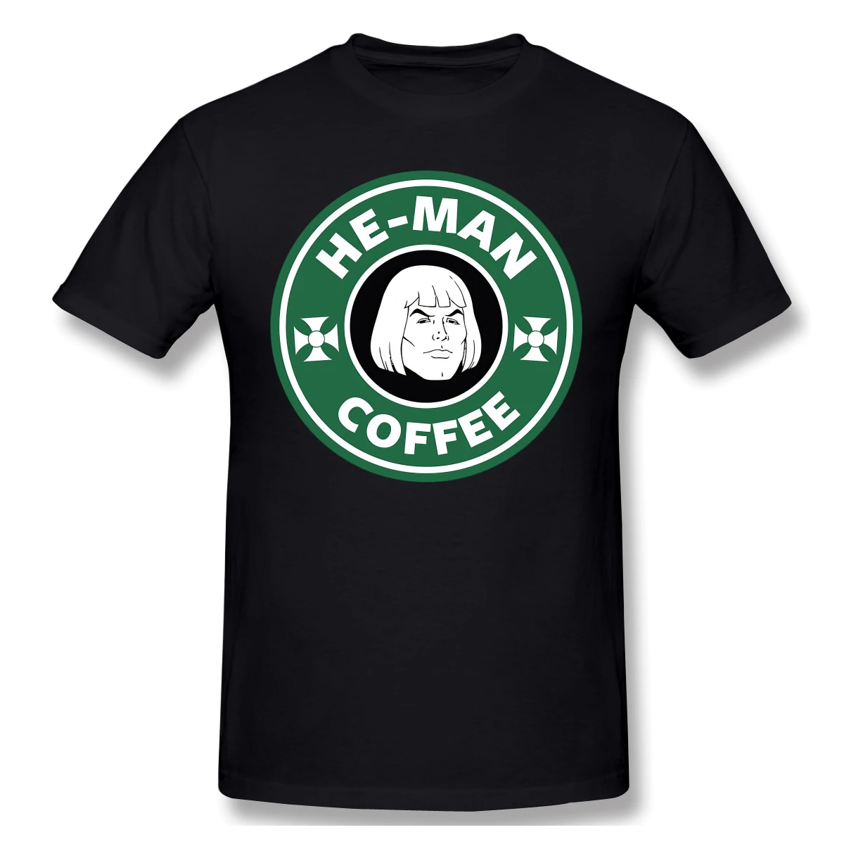 Мужская и женская футболка He Man And The Masters Of Universe Starbucks Coffee|Мужские футболки| |