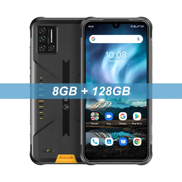 Смартфон UMIDIGI BISON IP68/IP69K защищенный, четыре камеры 48 МП, экран 6,3 дюйма FHD +, 6 ГБ + 128 Гб, NFC, Android 10 | Мобильные телефоны и аксессуары | АлиЭкспресс