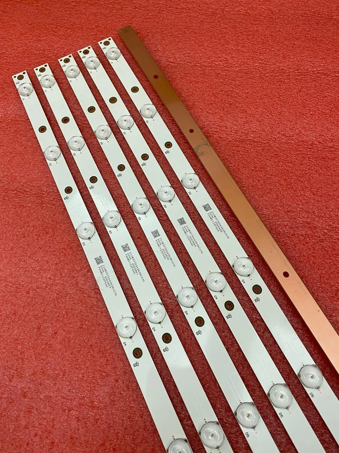 Светодиодная лента 15 шт./лот для подсветки 32PFS6401 флэш 32PHS5301 LB32080 V0 32LH500D GEMINI 01P26 01N18
