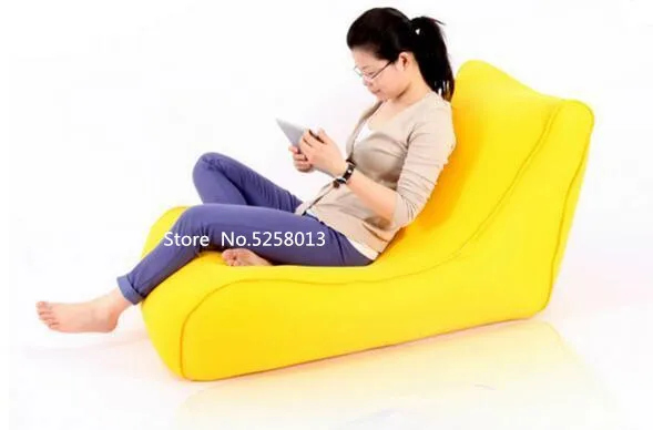 Открытый пляж Расслабляющий кресло мешок, гостиная темно-серый beanbag диван