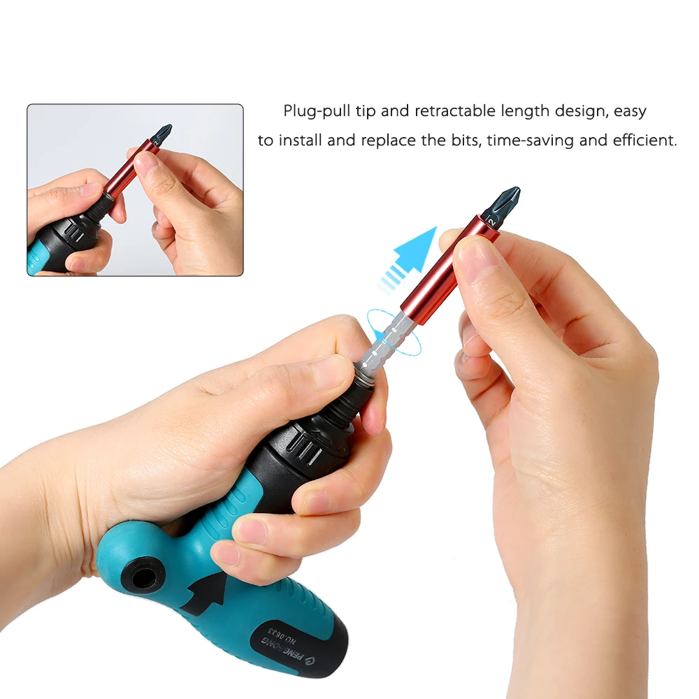 17 шт. выдвижные магнитные розетки отвертки набор с шестигранной звездообразный