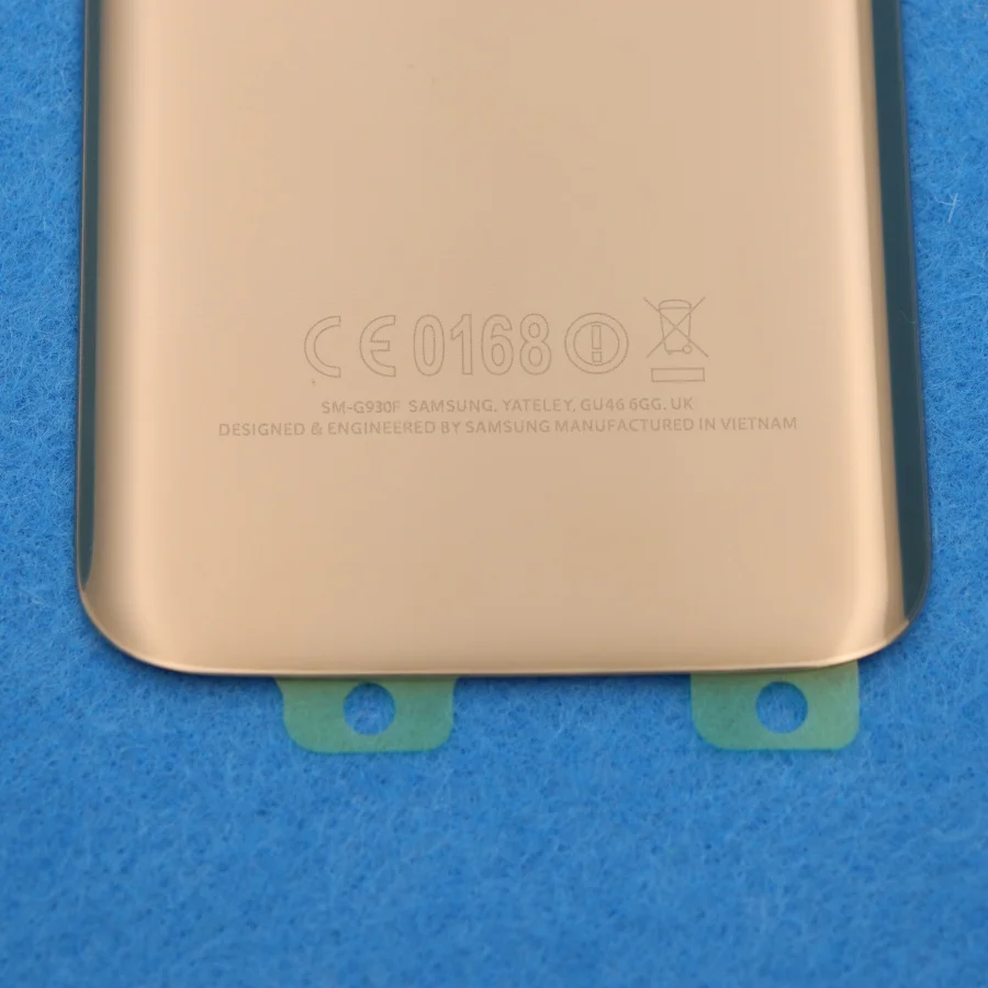 Задняя панель из стекла для Samsung Galaxy S7 G930 G930F G930FD Edge G935 G935F G935FD + наклейки объектива