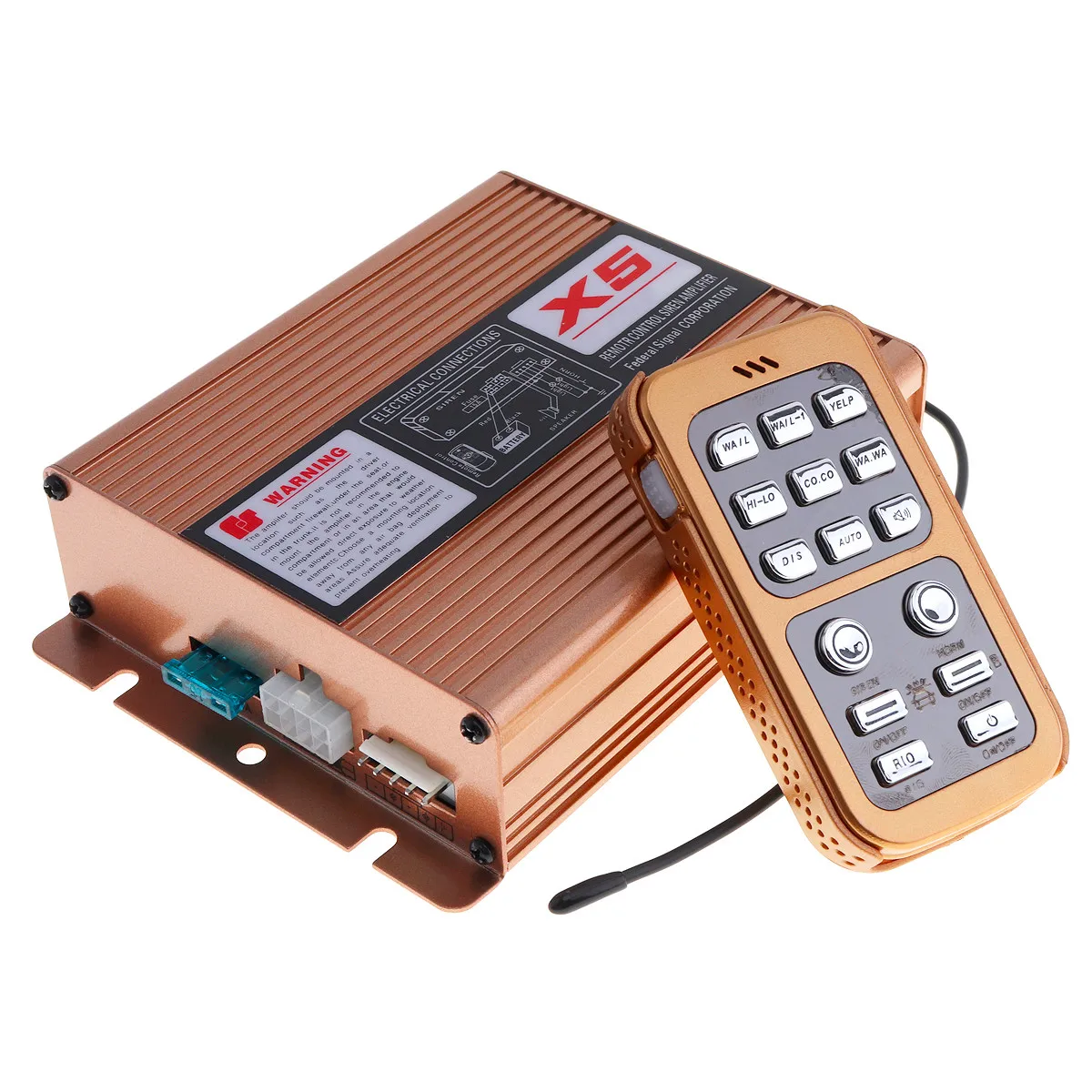 400 Вт 8 звук громкий звуковой сигнал автомобиля Предупреждение сигнализации