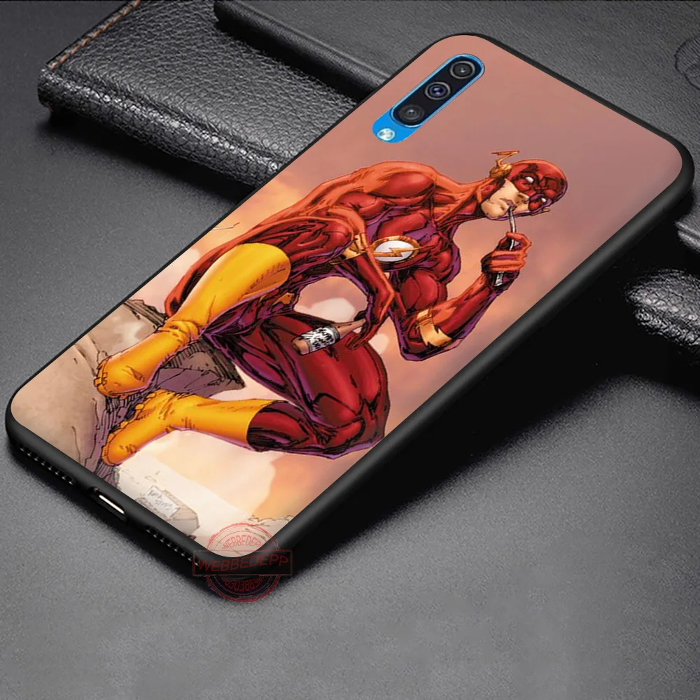 WEBBEDEPP The Flash Soft Phone Case for Samsung A10S A6 7 8 9 A10 20 A40 A50 A60 A70S M10 M20 30 |