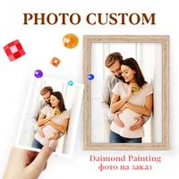 diy 5d diamond painting cross stitch pictures photo custom full roundsquare drill resin diamond embroidery manual art gift home