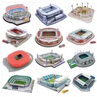 DIY 3D пазл мировой футбольный стадион Европейская футбольная площадка Сборная модель здания головоломка игрушки для детей