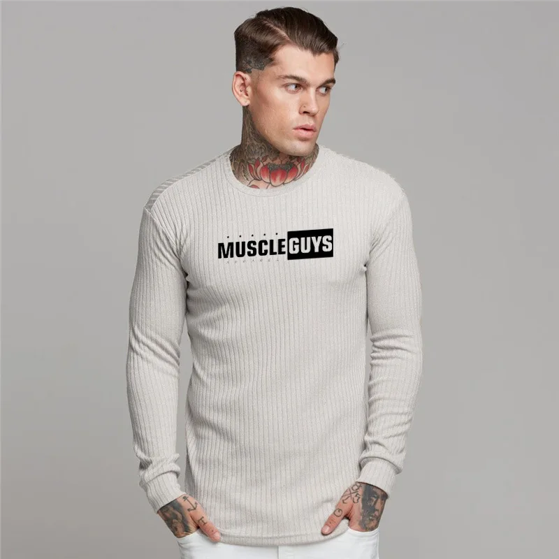 Рубашка для бега мужская спортивная футболка бодибилдинга Спортивная рубашка