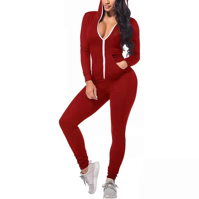 

2020 autumn and winter new sports jumpsuit yoga clothes