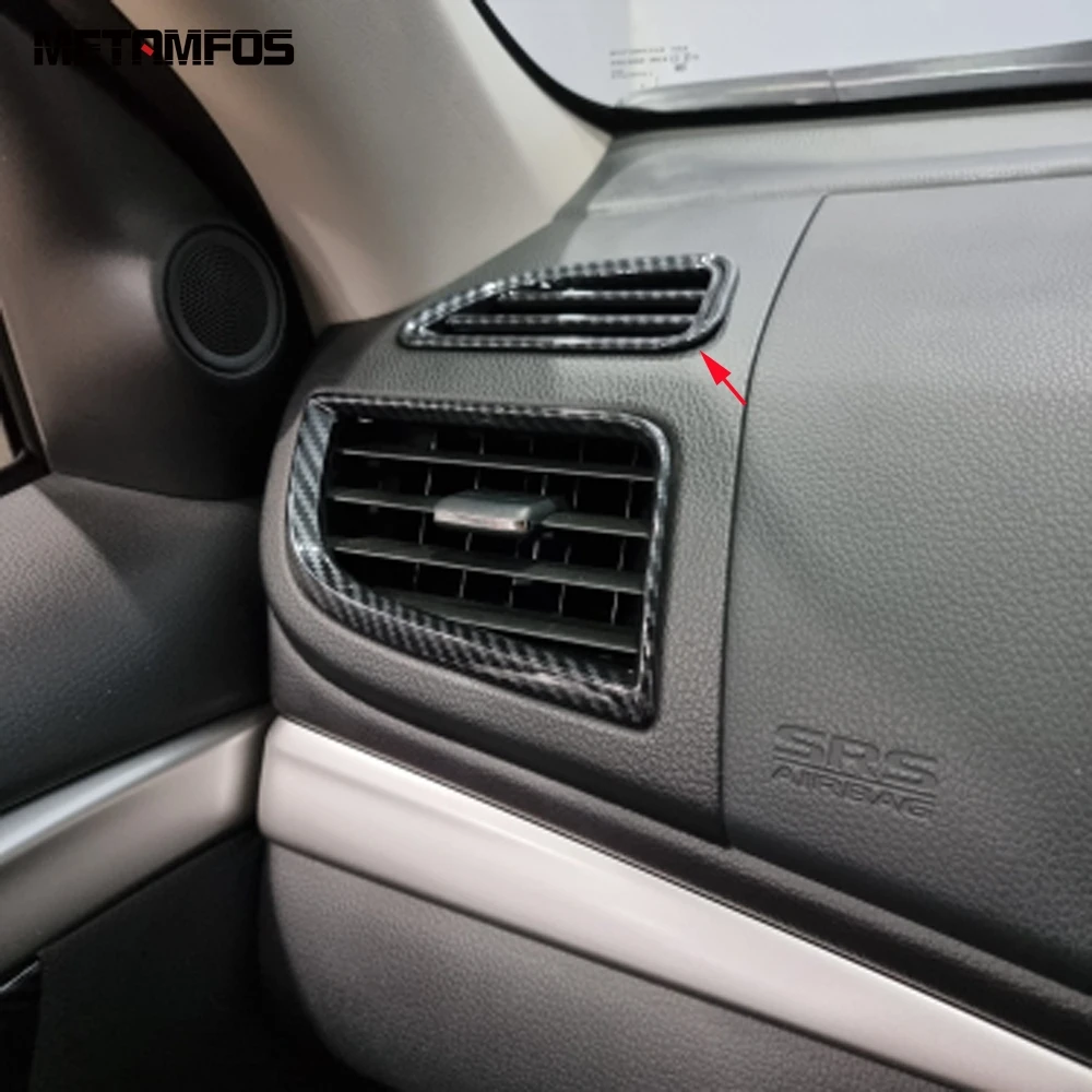 For Mitsubishi Pajero/Montero/Shogun Sport 2019-2021 Front Upper Air Vent Outlet Cover Trim Decoration Interior Car Accessories |