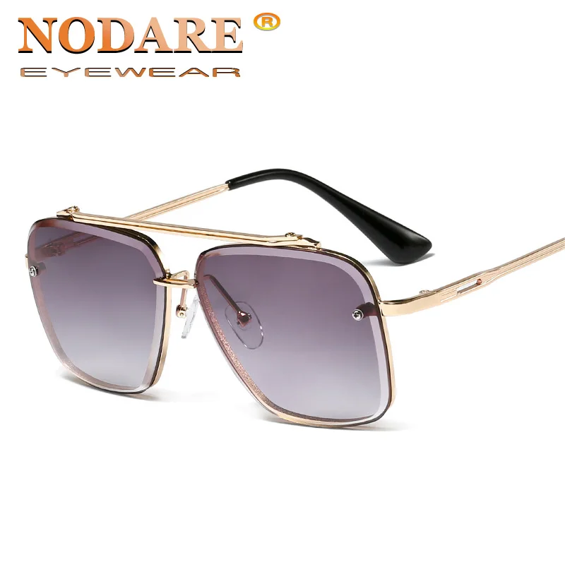 Популярные классические большие мужские брендовые дизайнерские солнцезащитные