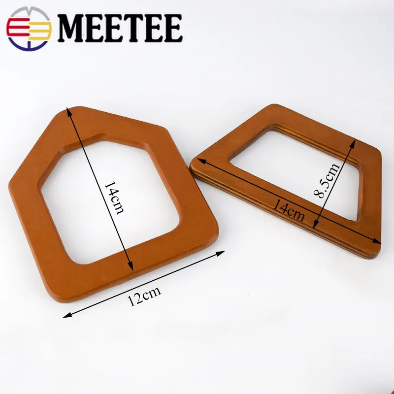 Meetee 1 пара/3 пары 14X1 2 см/8 6 х14 см деревянная застежка поцелуй ручки пряжки с зажимом