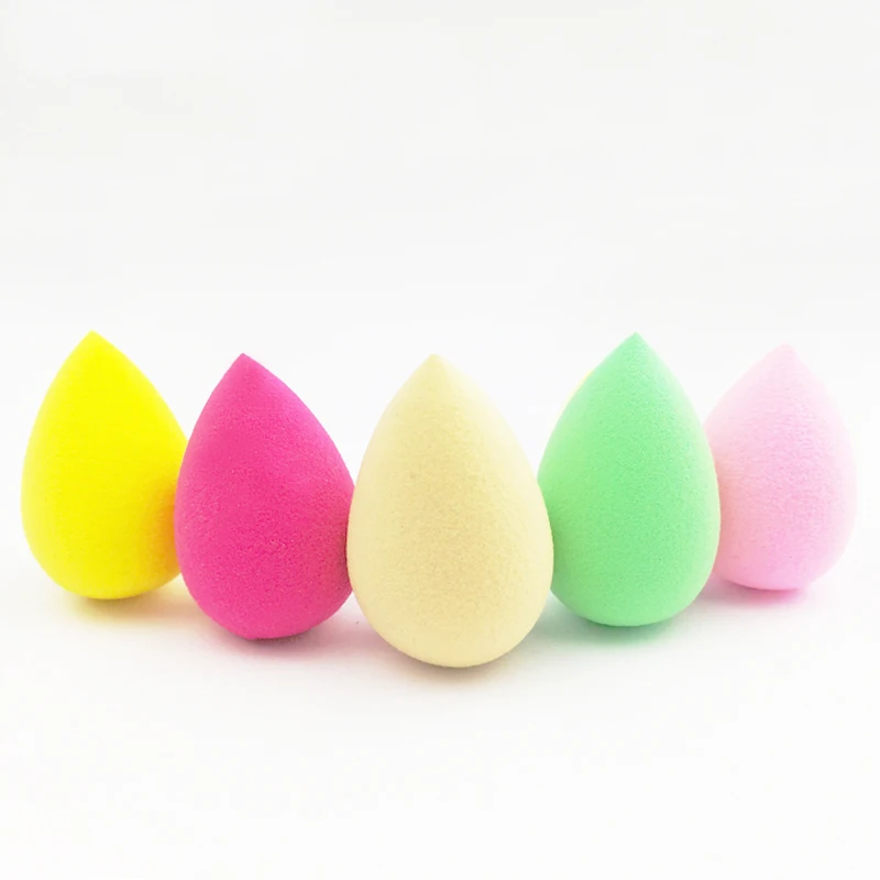 5Pcs/Set Wholesale Mini Makeup Sponge Egg Shape Makeup Soft Foundation puff Concealer Mixed cosmetic makeup sponge