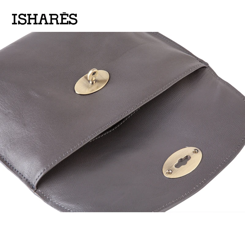 Женская сумка через плечо ISHARES из натуральной кожи модный мини-светильник