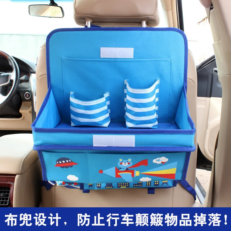 

Car Seat Back Storage Bag Cartoon Cute Storage Bag Car Dining Table Hanging Bag Car Interior Products Car Accessories