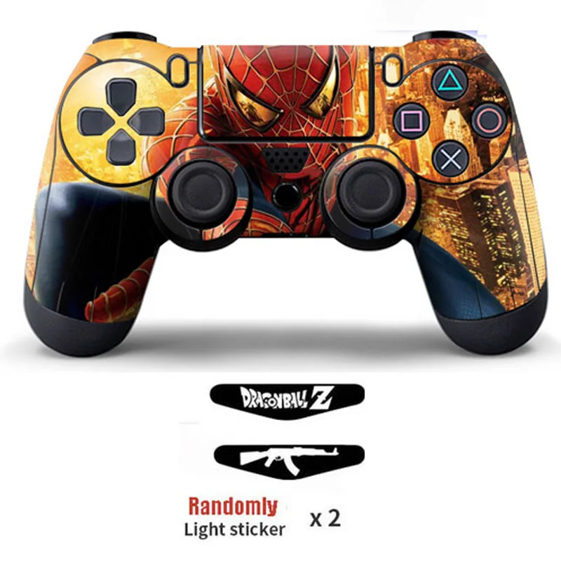Наклейка из ПВХ для беспроводного контроллера PS4 геймпад Защитная Playstation 4