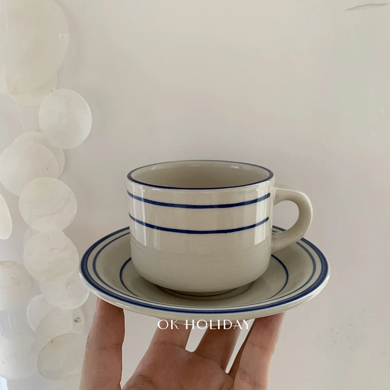 Керамический простой винтажный чайный набор креативный арабский кофейный