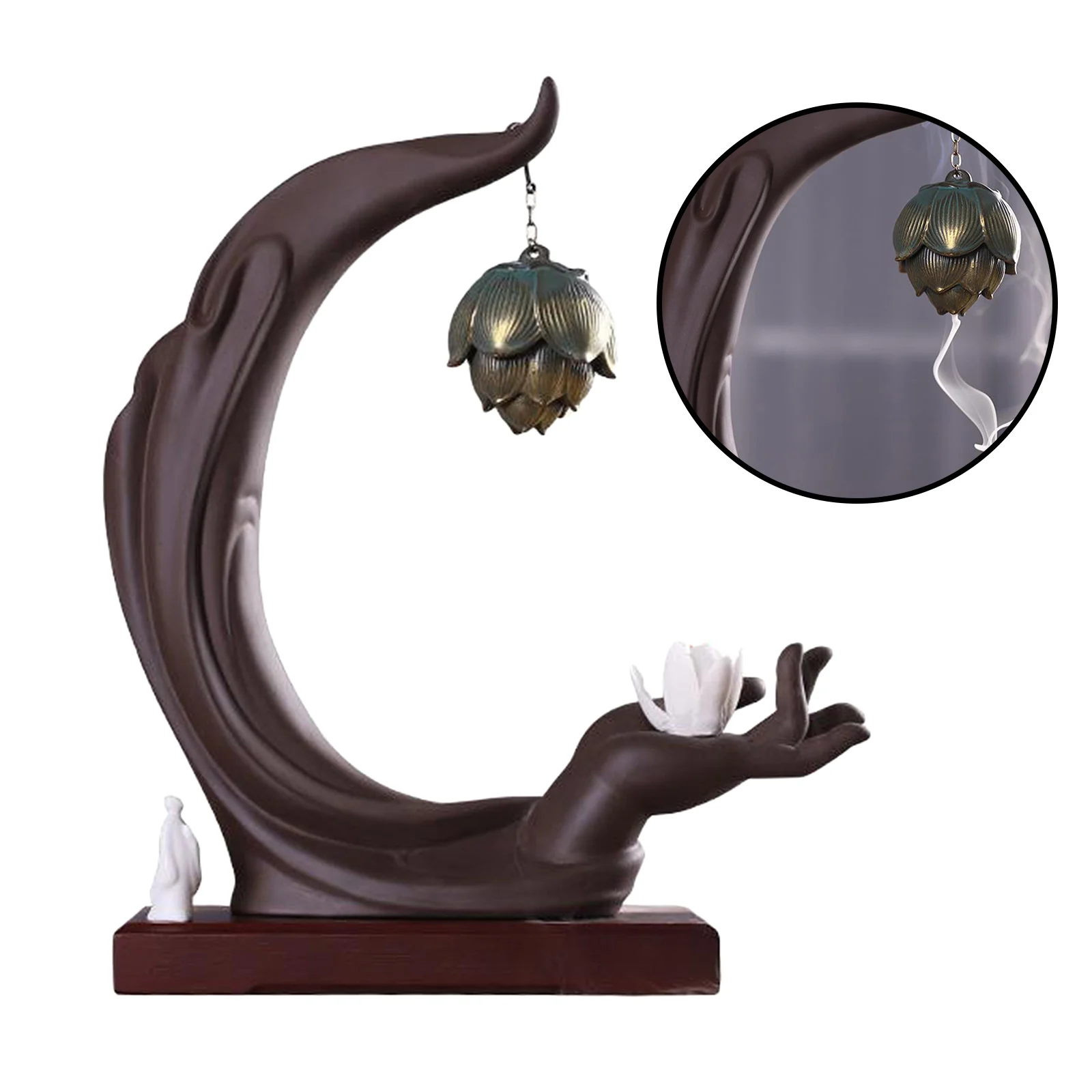 Буддийская ручная курильница для ароматерапии горелка китайские