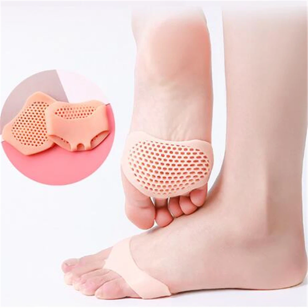 

Silicone Forefoot Insoles Anti-pain Anti-slip Breathable Foot Pad Ladies High Heels Shoe Insole Women Shoe Pad 10-Pairs