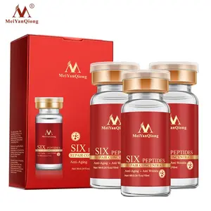 Восстанавливающая отбеливающая Сыворотка для лица, с 6 пептидами, 3 шт.лот