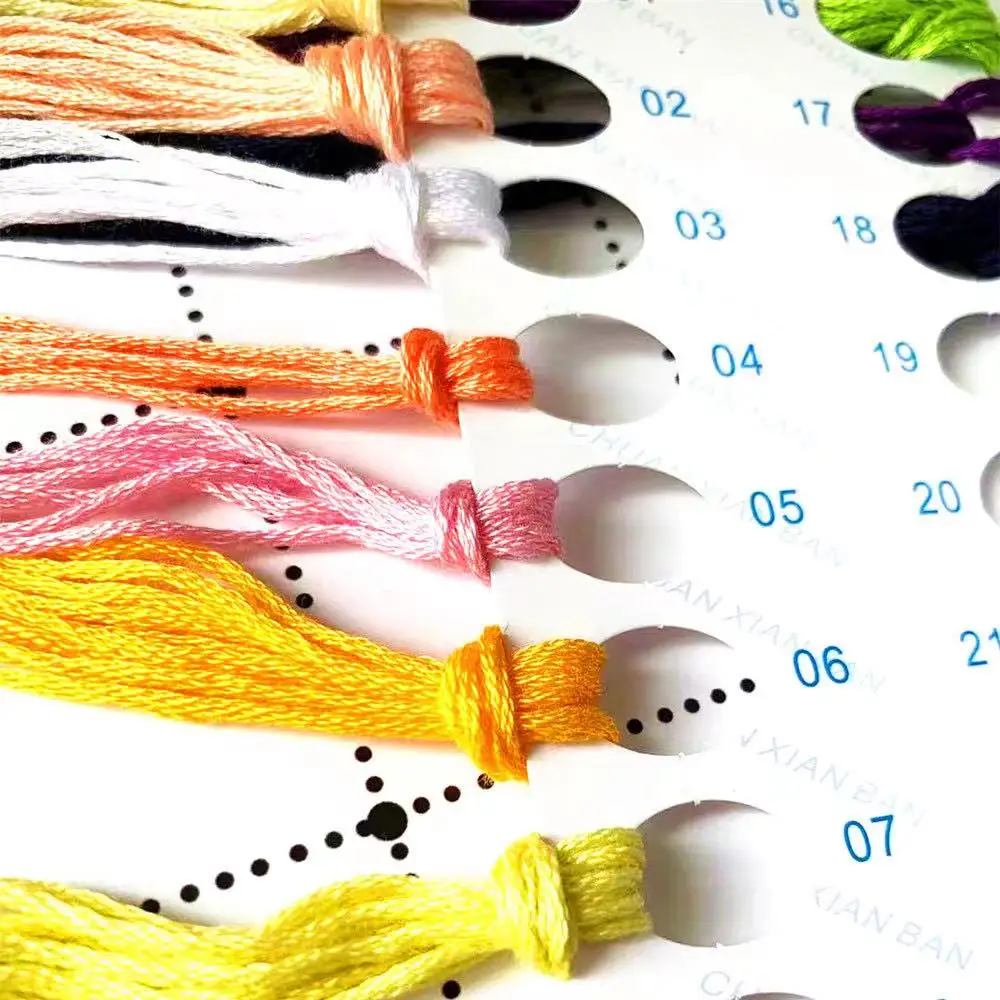 DIY Craft Stich Вышивка крестиком Сертификация рождения Милая хлопчатобумажная ткань