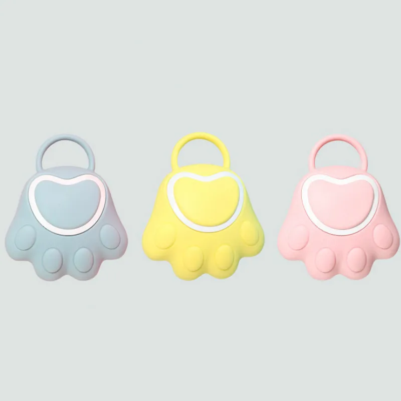 

Cartoon Cat Paw Baby Shower Brush Fast Foaming Silicone Scrubbing Artifact Full Body Massage Spa Brush Bathroom Accessory