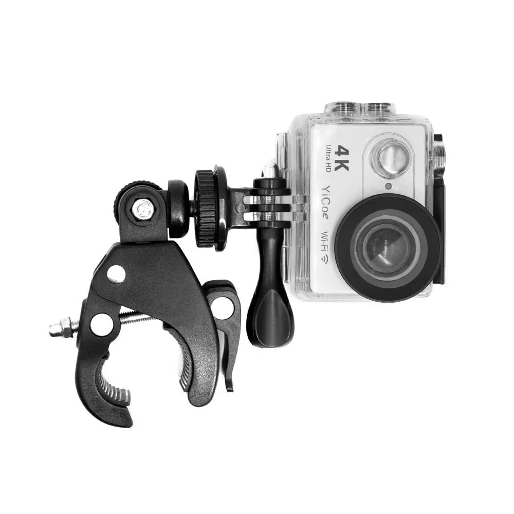 Для Gopro Hero7 6 5 4 3 + быстрый зажим велосипедное крепление Штатив Адаптер для xiaomi yi 4k