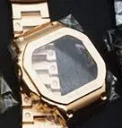 rose bezel G-5600 GW-M5610 GW-M5600 GLX-5600 GLS-5600 Фирменная Новинка Нержавеющая сталь Универсальный БЕЗЕЛЬ для наручных часов и ремешок - Цвет: rose bezel