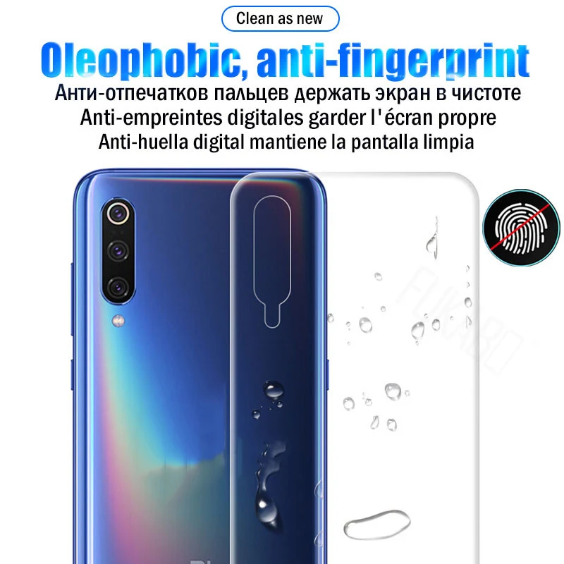 2 шт. задняя ТПУ пленка не стекло для Samsung Galaxy A51 A71 A31 A21 A11 A41 M51M M21 M11 наклейка