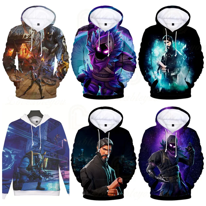 

Fortnite Battle Royal Victory Men Women Kids Hoodie Hero Game 3D Print Sweatshirt Tops Boys Girls Cartoon Tops Baby Clothes