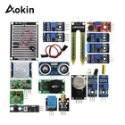 16 шт.лот Сенсор модуль доска набор комплект для Arduino Diy Kit Raspberry Pi 32 Модель B 16 видов моточехол для защиты от дождя почвыТемпература Сенсор
