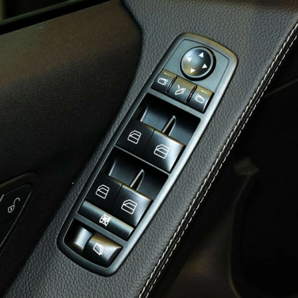 2 шт./комплект окна кнопка включения Кепки крышка приводного механизма Черный ABS