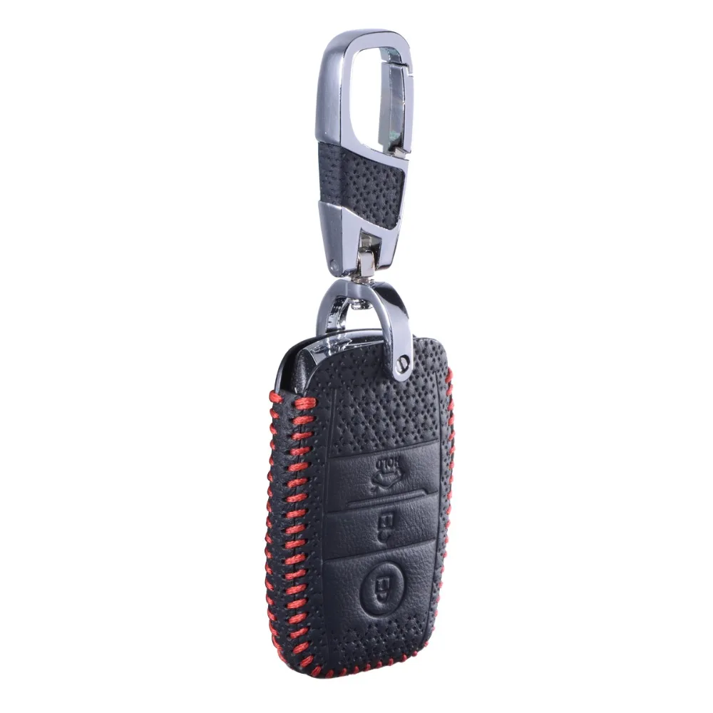 Чехол для ключей из натуральной кожи для KIA Ceed K3 K4 K5 Optima Sorento KX3 KS3 RIO Cerato Frote Soul Sportage R QL KX5 чехол для ключей Fob