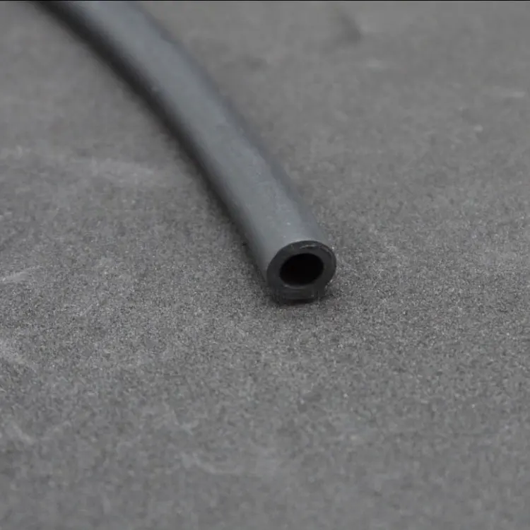 

1 meter Black Fluorine Rubber Hose ID 2 3 4 5 6 7 8 10 12 mm Heat-resistant corrosion resistance Tube