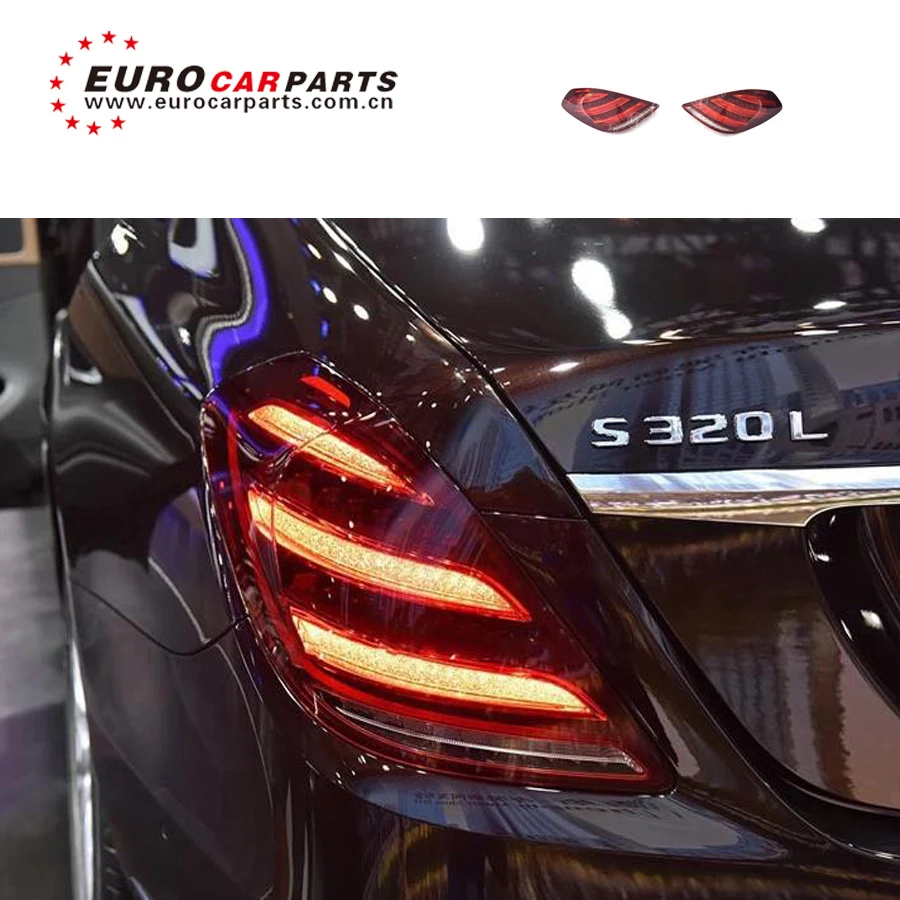 

2019 high quality S class w222 S63 S65 Taillight for W222 S320 S400 S500 S600 S63 s65 LED tail lamp plug and play