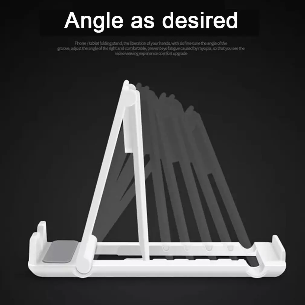 Регулируемая подставка для планшета складной ленивый видео Кронштейн мобильный