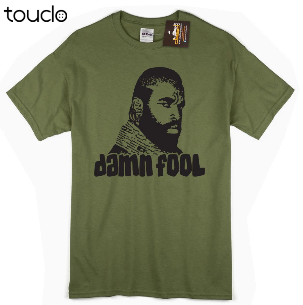 

Ba Baracus Mr T Inspired Mens T-Shirt - A-Team Retro 80'S Tv Fan Summer Brand Adults Casual Tee Shirt Fitness T-Shirts