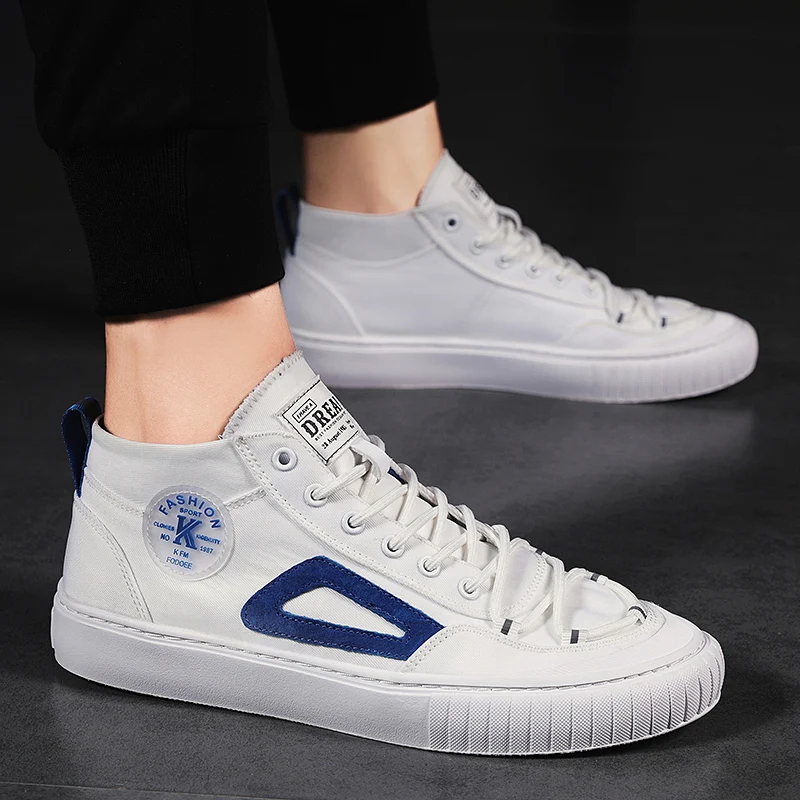 

Spring/Autumn Casual Shoes Male Hard-Wearing Canvas sneakers men Breathable Mens Walking Shoes Rubber Flats Shoes Men Size 39-44