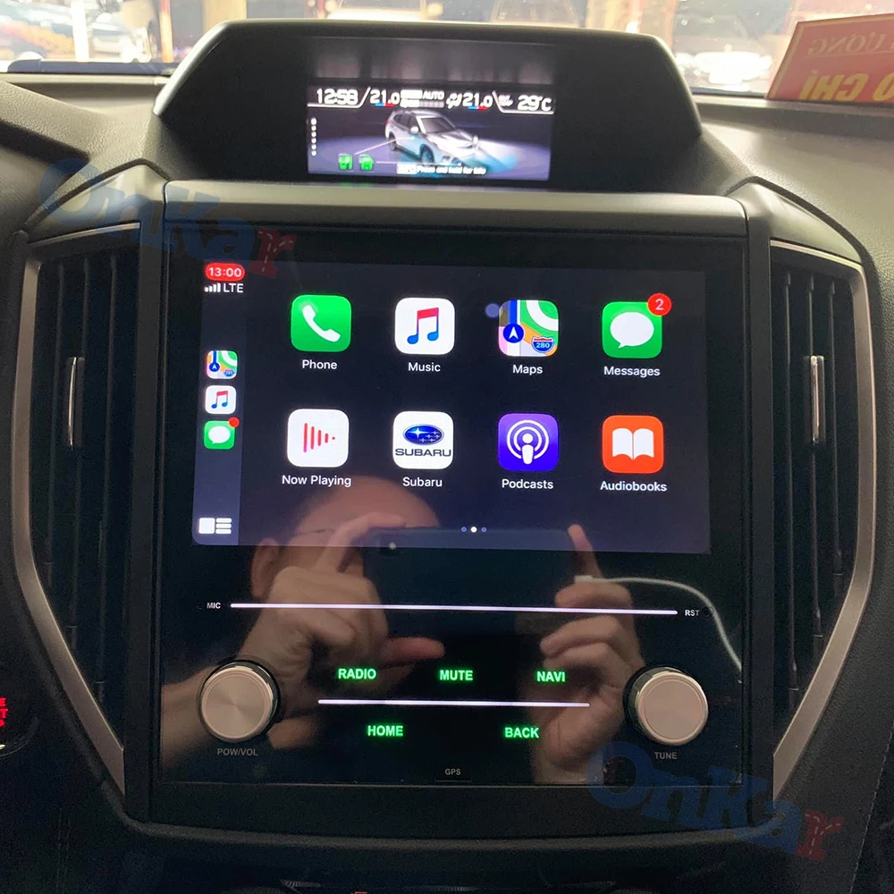 ONKAR головное устройство автомобиля gps радио для Subaru XV/ Foreter/ 2018 Android octa core 9 0 авто navi