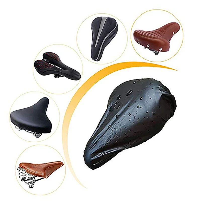 Водонепроницаемый чехол для седла защита от УФ лучей ПВХ сиденья велосипеда